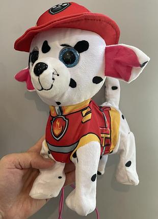 Інтерактивна іграшка щенячий патруль маршал на повідку
