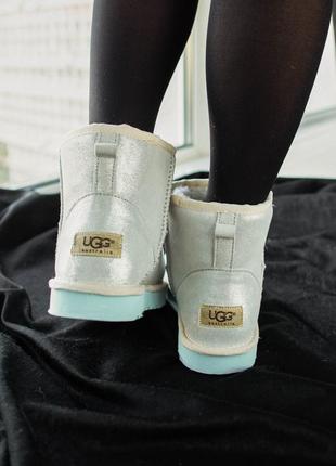 Жіночі уггі з хутром, ugg classic winter, уггі зимні жіночі5 фото