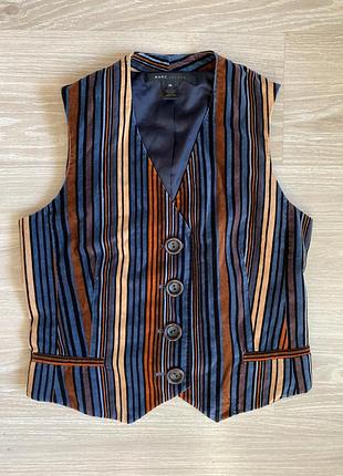 Вінтажна вельветова жилетка marc jacobs