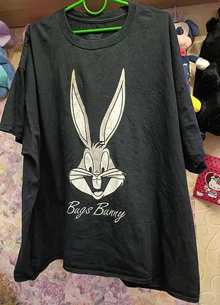 Looney tunes бакс банни футболка оригинал батал унисекс