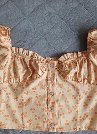 Топ на гудзиках, розмір xs