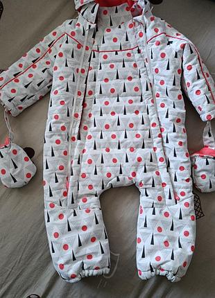 Комбінезон дитячий водовідштовхувальна тканина.