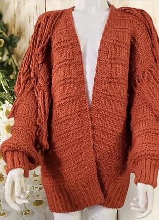 Вʼязаний кардиган forever21 розмір s оверсайз