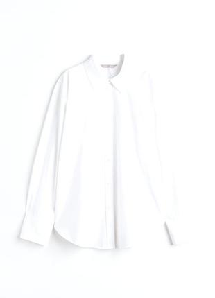 Отличная базовая белая рубашка р.l