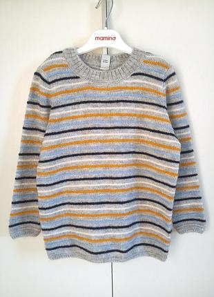 Новый теплый фирменный свитер свитер кофта джемпер свитшот tu для мальчика 5-6 лет ростом 110-116