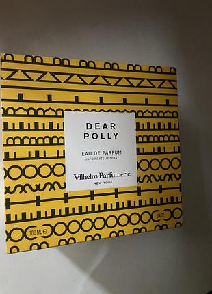 Парфюмированная вода унисекс аромат объем 100 мл нишевый аромат dear polly