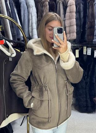 Жіноча дублянка дублянка еко дублянка зимова