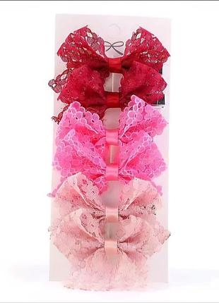 Набір бантиків заколок