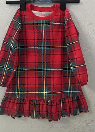 Платье теплое на 4-5 лет
