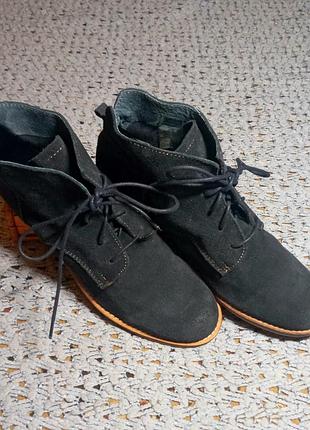 Ботинки ботильоны ботинки натуральная замша appetizet