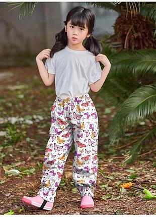 Водонепроницаемые брюки на подкладке, брюки от дождя.