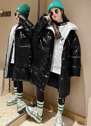 Зимнее пальто , куртка для девочки   122-146 212228мо