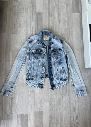 Джинсовий піджак zara