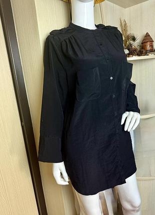 Базова рубашка сорочка довга базовая класична класическая рубашечка длинная туника платьє плаття сукня