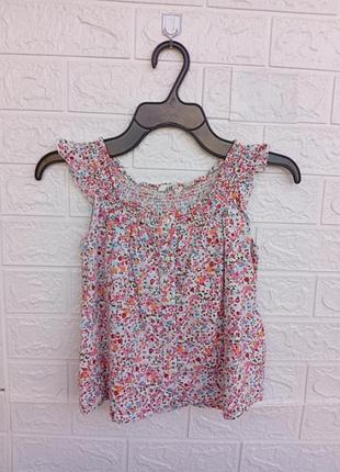 Блузка батист на 3-4 года 98-104 см