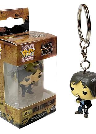Брелок funko pocket pop! "дерил диксон" из ходящих мертвецов
