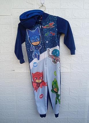 Кигуруми на 4-5 лет герои в масках флисовый человечек на 104-110 см