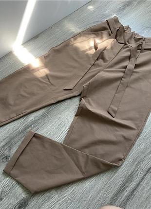 Брюки з імітацією завʼязки