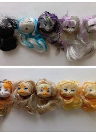 Голова коллекционная кукла кошка модель catwalk kitties lanard.