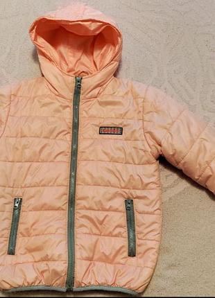 Демисезонная легкая и теплая куртка на синтепоне от 8 до 12 лет