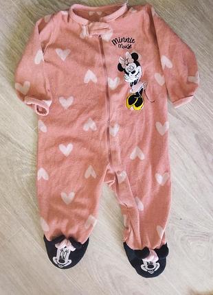 Флисовый человечек минни маус