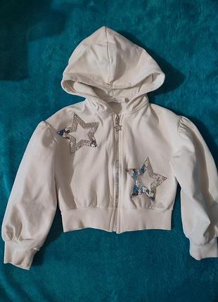 Худі на замку на дівчинку 4-5 років