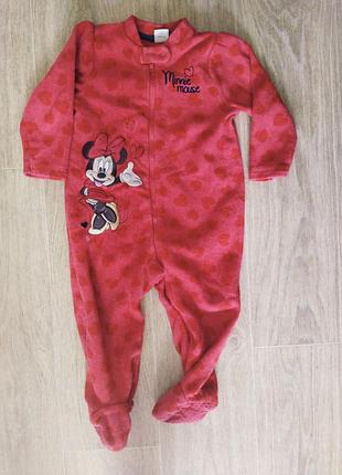 Флисовый человечек минни маус