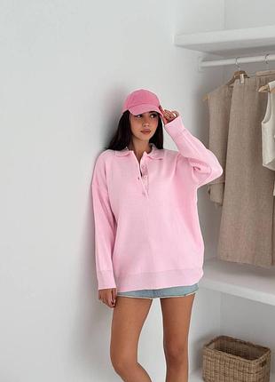 Удлиненный свитер оверсайз