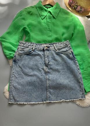 Джинсовая юбка