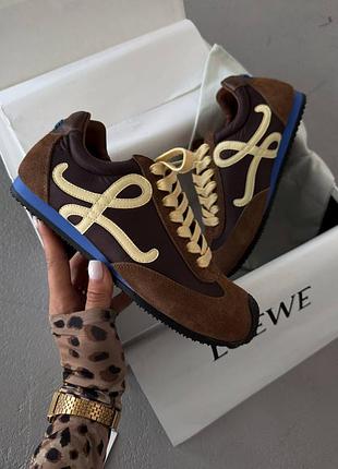 Loewe ballet runner 2.0 coffee