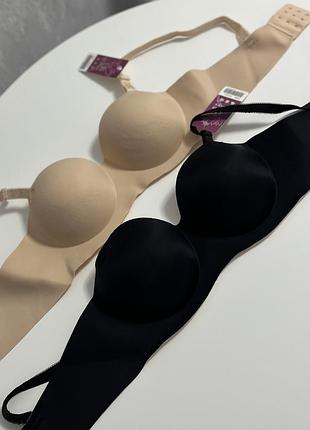 Безшовний формований бюстгальтер-анжеліка з push up "рука адама", без кісточок