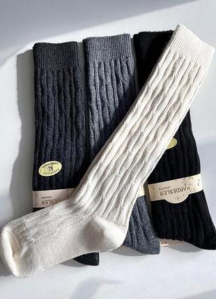 Жіночі зимові вовняні гольфи до коліна,підколінники кардешлер 36-40 розмір,асорті. туреччина.без махри.