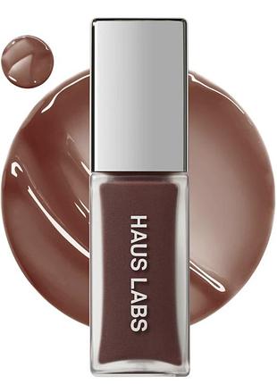 Зволожуючий блиск для губ haus labs by lady gaga phd hybrid lip glaze plumping gloss color: cocoa - taupe brown