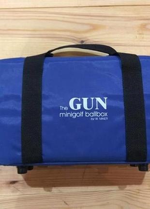 Кейс для м'ячів для мінігольфа the gun minigolf ballbox