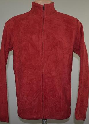 Тёплая флис кофта uniqlo  толстовка на флисе (m) япония