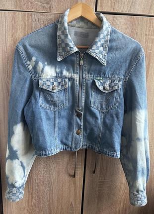 Стильна укорочена куртка lafei nier, р-р 46