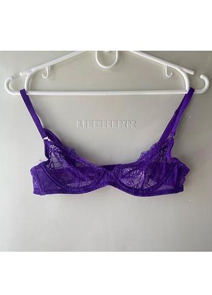 Primark ліф ліфчик топ бра браллет топік мережевний фіолетовий 32а 85а 70а 2а