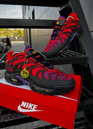 Кроссовки nike air tn plus drift (red &amp; black)