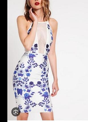 Бандажное платье missguided