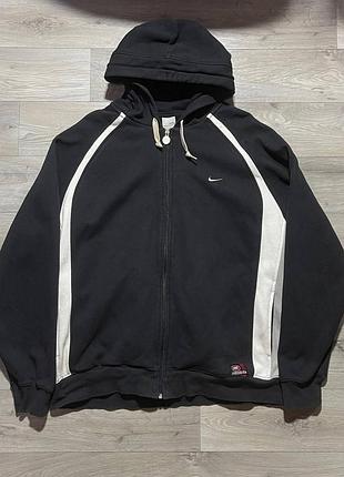 Вінтажна зіпка nike спортивна кофта nike