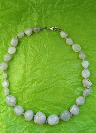 Ожерелье бусы чокер из аметиста💜🥑💛🌺