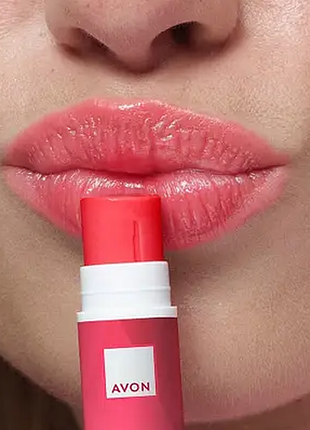 Бальзам для губ avon color trend полуниця/srawberry, цукрове печиво avon / ейвон