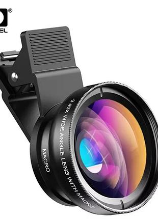 Об’єктив для для мобільного телефону 0,45x надширококутний об’єктив 12,5x macro