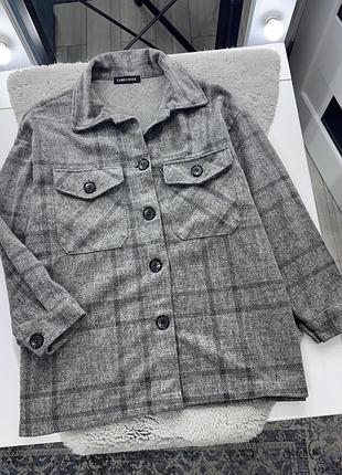 Тепла сорочка-куртка жіноча л