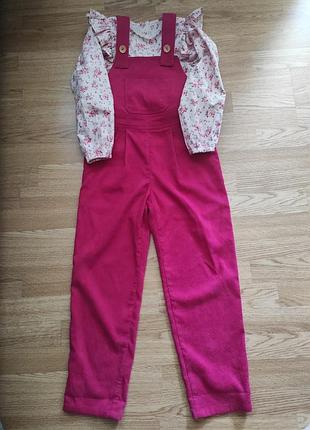 Классный комбинезон на девочку 8-9 лет
