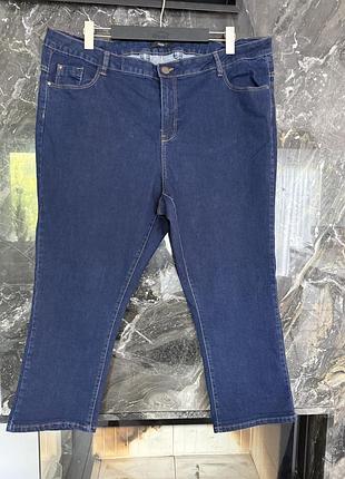 Стильные базовые джинсы большой размер