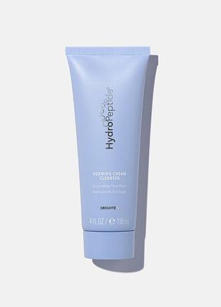 Foaming cream cleanser – освітлювальний засіб для вмивання hydropeptide