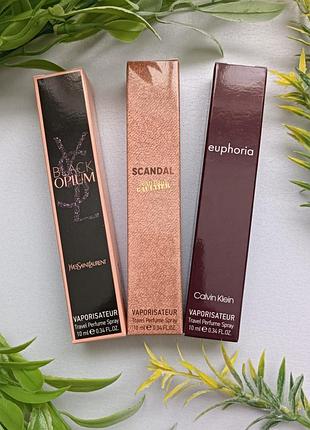 Набор женских духов 3 шт по 10 мл женский парфюм спрей ручка