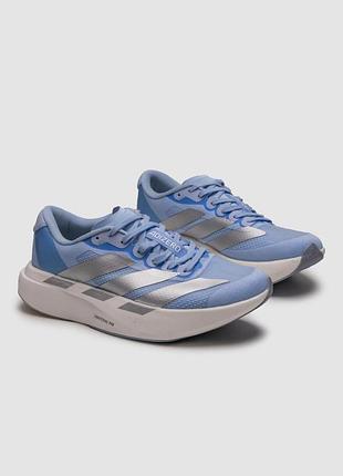 Adidas adizero evo sl glow blue/silver metallic