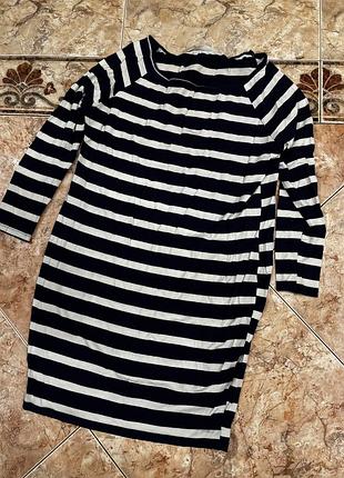 Туніка сукня в смужку kontatto made in italy